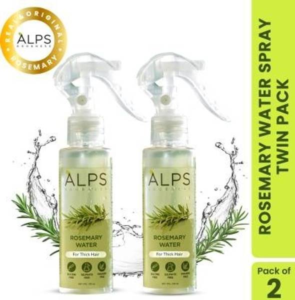 CARE U Alps Goodnesss Rosemary Water with Biotin for Thick & Strong Hair (100 X2)
