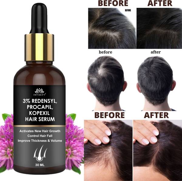 INTIMIFY 3% Redensyl Hair Growth Serum | With 3% Procapil | Anti Hair fall oil