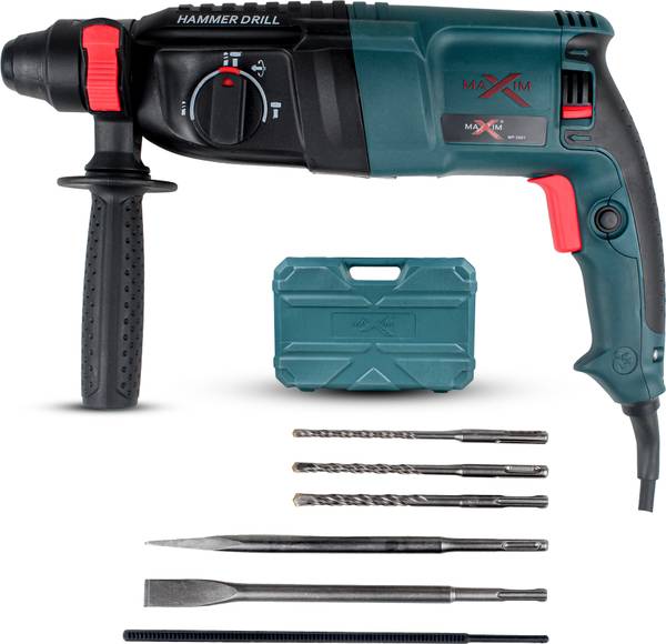 OMXE Maxim Hammer Drill Machine 800 W Powerful Copper Armature Motor