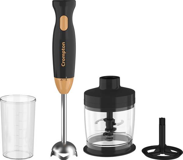 Crompton 300 W Black and golden Hand Blender