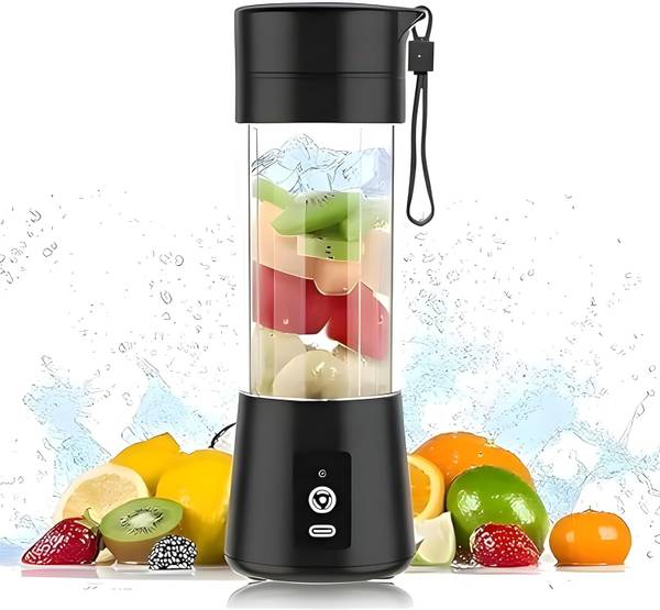 R.T. Impex Rechargeable Juicer Bottle With 6 Blades,Fruit Juicer For All Fruits 220 W Juicer