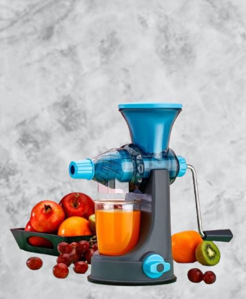 AK10ZONE Plastic Manual Juicer For Fruits, Juice Maker Machine MULTI COLOR Hand Juicer
