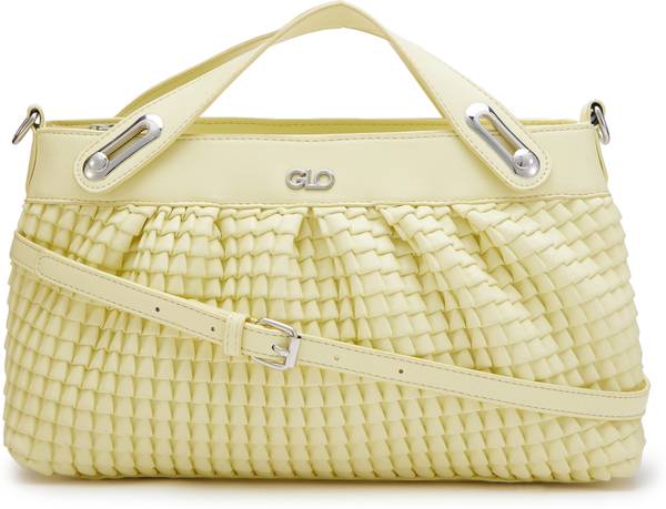 GLO by Globus Women Yellow Hand-held Bag