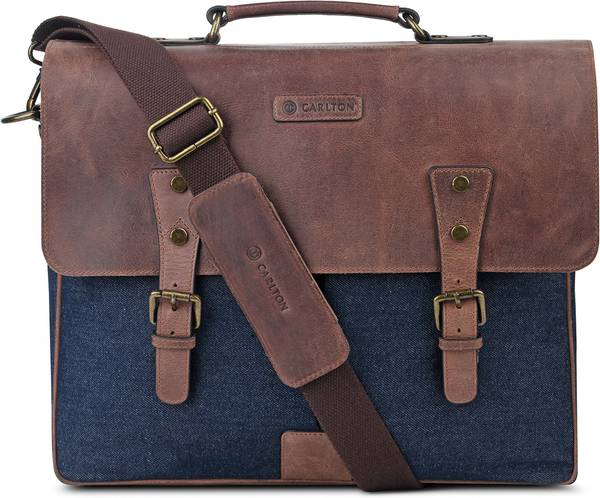 CARLTON Men Women Blue Messenger Bag Price History