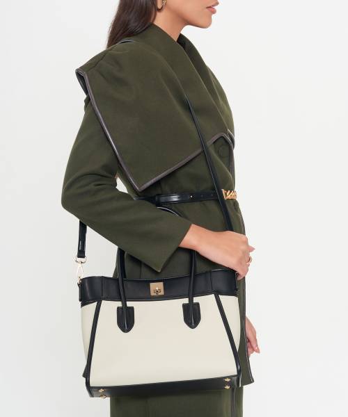 Miraggio Women White Handbag