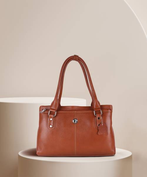 Clive Patten Women Tan Shoulder Bag