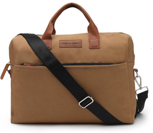 Thomas Scott Men Brown Messenger Bag