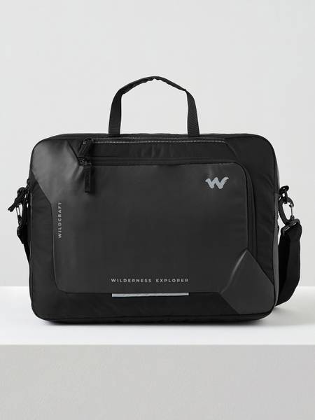 Wildcraft Men & Women Black Messenger Bag