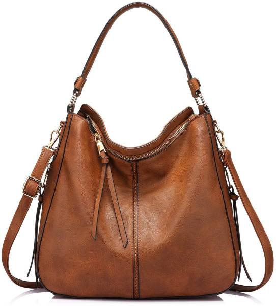 STORITE Women Brown Handbag