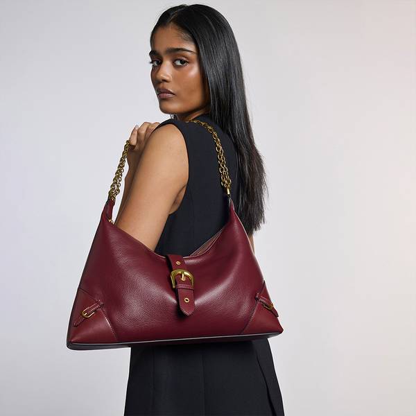 Miraggio Women Maroon Hobo