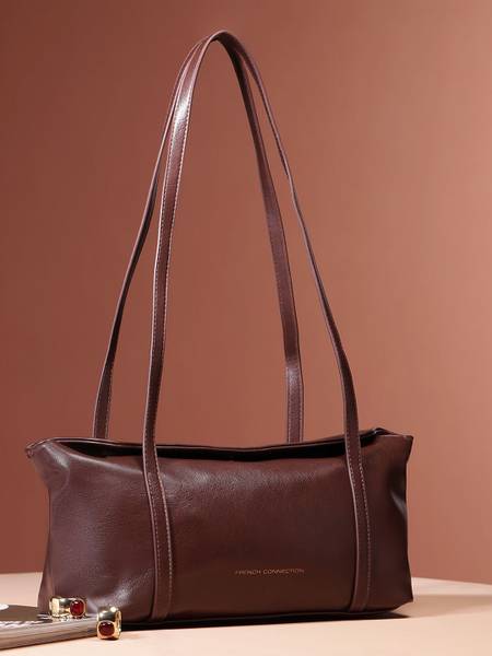 French Connection Women Brown Shoulder Bag
