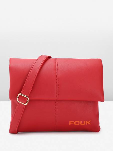 French Connection Women Red Sling Bag