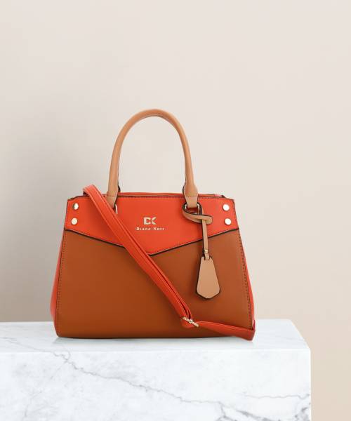 Diana Korr Women Tan Hand held Bag Price History