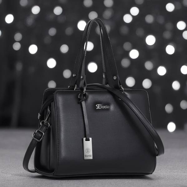 Exotic Women Black Handbag