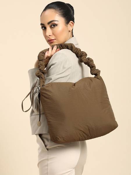 Dressberry Women Brown Shoulder Bag
