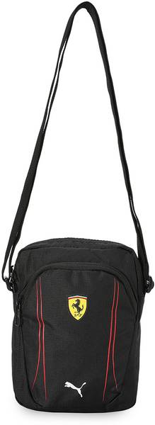 PUMA Men Women Black Shoulder Bag Price History