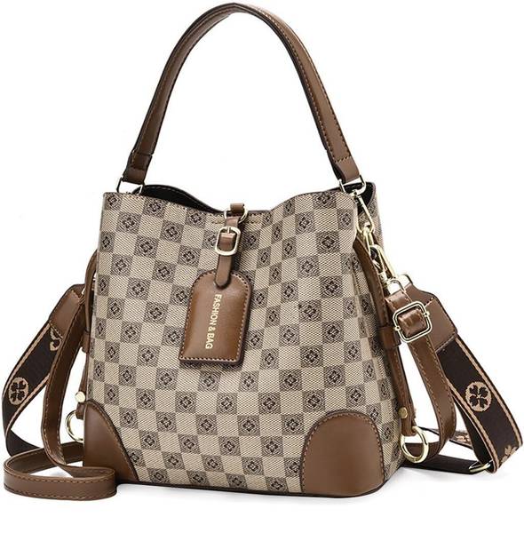 ELEPHANTBOAT Women Brown Shoulder Bag