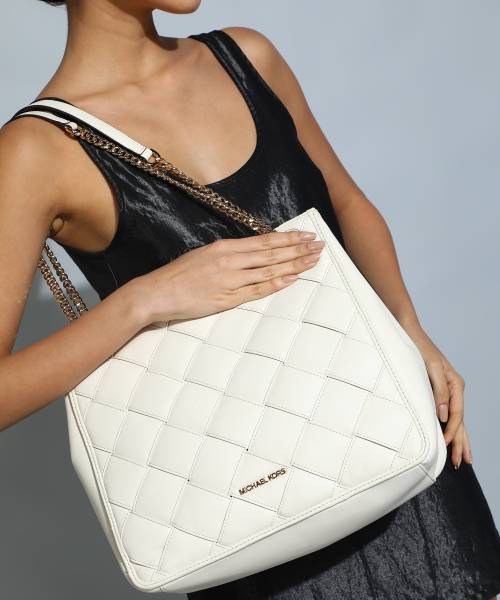 MICHAEL KORS Women White Shoulder Bag