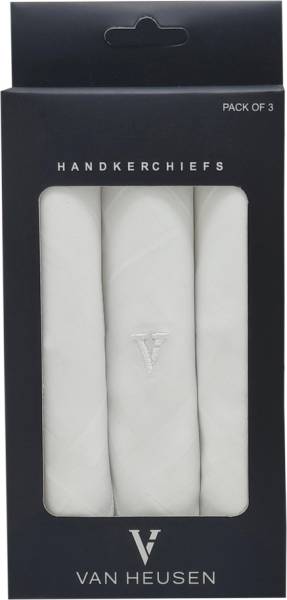 VAN HEUSEN Men's Cotton [White] Handkerchief - Price History