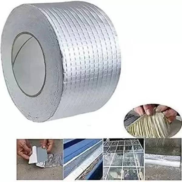 NES Premium Quality Waterproof Leakage Repair Tape for Pipe & Roof Water Leakage Tap 5.01 m Single Sided Tape