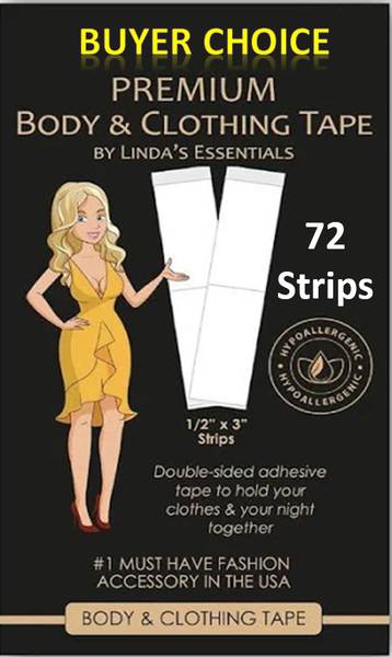 Buyer Choice Fashion and clothing Tape 8 cm Double-sided Tape