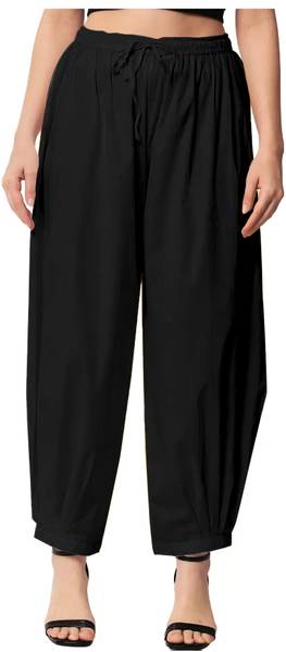 DRIX Solid Rayon Women Harem Pants