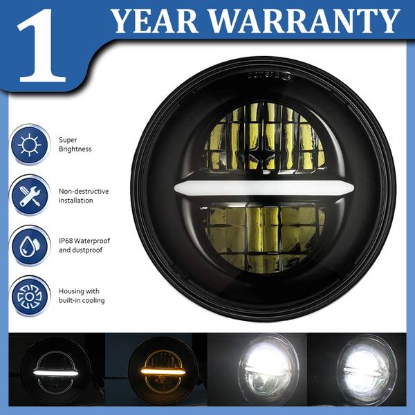 Otoroys LED Headlight for Royal Enfield Classic 350, Classic 500