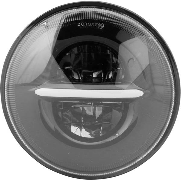 hjg LED Headlight for Bajaj, Royal Enfield, Mahindra Avenger 220, Universal For Bike, Thar, Bullet 350