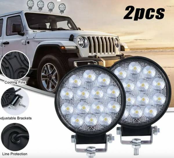 automunk LED Fog Light for Universal For Bike, Universal For Car