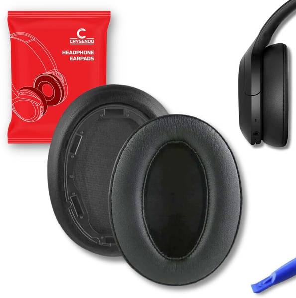 Crysendo Headphone Cushion for Son-y WH-XB910,XB910N Headphone | Replacement Foam Earpads Over The Ear Headphone Cushion