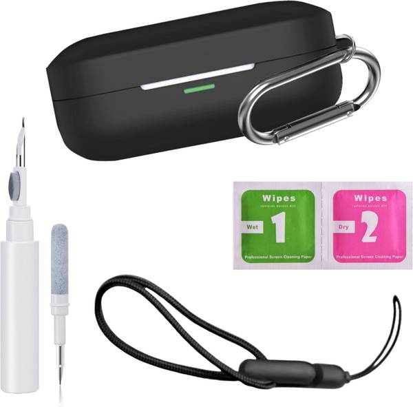 REIOX Silicone Velcro Earbuds Case For Realme Buds Air 7