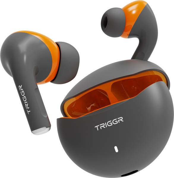 TRIGGR Rizz Duo with Latest BT v6.0, Dual Pairing, Premium Rubber Finish, 40Hr Playtime Bluetooth