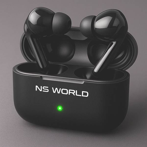 NS WORLD B3 Airbuds Tws |Max Power| HD Sound | BT Earbuds |Mic & Touch Controls Headphone Bluetooth