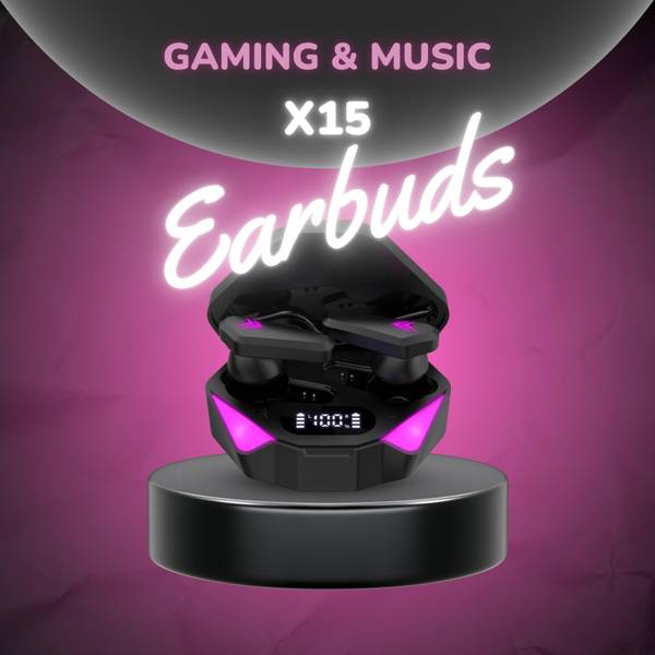 EverydayEssentials X15 True Wireless Earbuds Bluetooth Headset