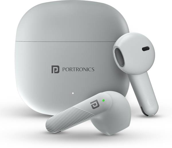 Portronics Harmonics Twins S18 Earbuds With 30H Playtime,Game/Music Mode,Touch Control Bluetooth