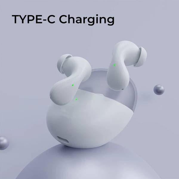 TX -FLO Dolby Atmos Sound , Upto 40Hrs Battery and Fast Charging Earbuds Bluetooth Gaming Headset