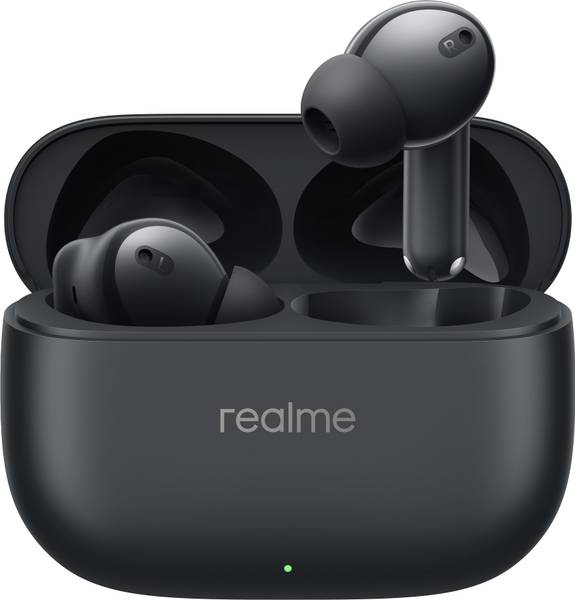realme Buds T310 with 12.4mm Driver, 46dB ANC, 360 Spatial Audio and 40 hours Playback Bluetooth Headset
