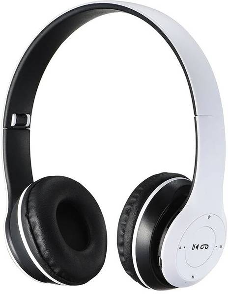 Techpunch TREND BLUETOOTH HEADPHONE WITH BLUETOOTH 4.2 FOR ALL COMPATIBLE DEVICE Bluetooth & Wired