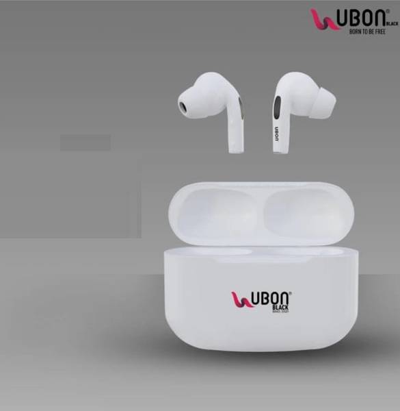 retold UBON RIGHT BT-50 4 Mics ENC, 45ms Low Latency, IPX5, 13mm Bass Drivers Bluetooth