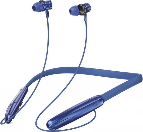 U&i Vengo 50 Hours Music Time Bluetooth Neckband with Magnetic Earbuds Bluetooth Headset