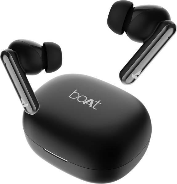 boAt Airdopes Bliss ANC TWS Earbuds w/ ANC(32dB), 42 HRS Playback & BEAST Mode Bluetooth Headset