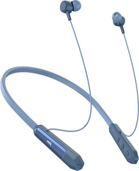 Unix Collar Classic 76 Hours Playing Time Fast Charging Bluetooth Neckband Earphone Bluetooth Headset