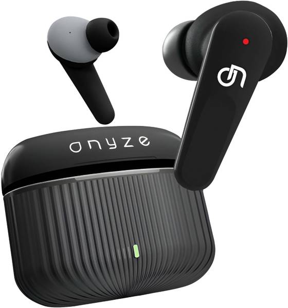 ONYZE ON901-ARMOR Gaming Earbuds,50HPlaytime,Made in INDIA,QuadMic-ENC,Fast Pair,BT5.3 Bluetooth