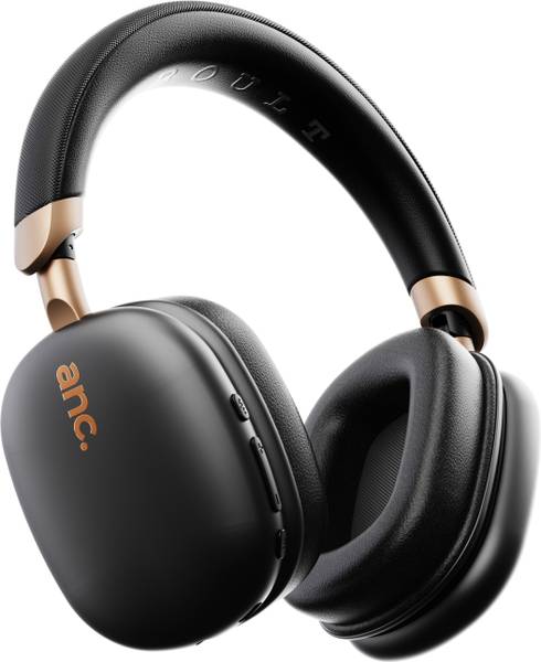 Boult Fluid X Pro ANC Calling, 70H Battery, 40mm Drivers, Foldable design, Gaming Mode Bluetooth & Wired