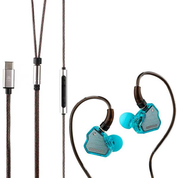 Concept Kart 7HZ Salnotes Zero2 Wired In-Ear Monitor with Type-C Connector Wired