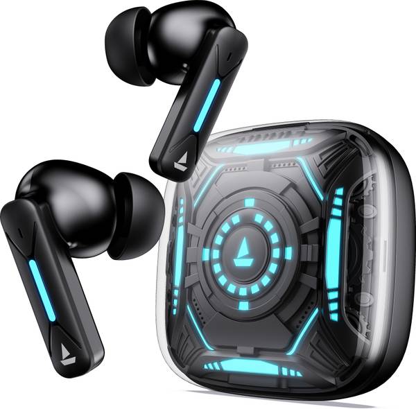 boAt Immortal Airspeed Pro w/ Active Noise Cancellation, Beast Mode & 40 HRS Playback Bluetooth Headset