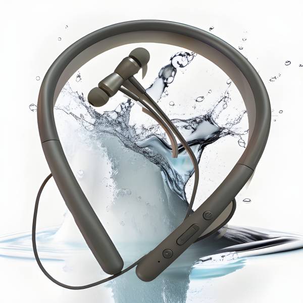 GREE MATT Neckband with Fast Charge,40Hrs Battery Life,High Bass,Bluetooth Headphone N13 Bluetooth Headset