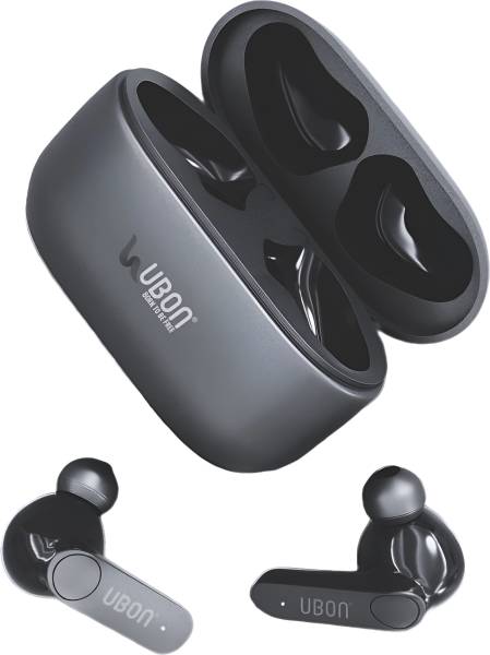 delphine Ubon Earbuds BT-200 with 13MM Drivers, 20H Playtime, Rage Mode,ENC & Type-C Bluetooth Headset