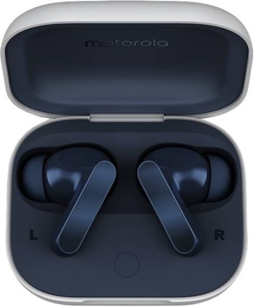 MOTOROLA Hi-Res Audio, Large 12.4mm driver, 42 hrs playback time & IPx4 rating Bluetooth Headset