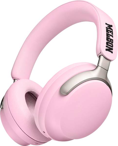 Melbon Pulse Bass Wireless Over-Ear Headphones with Bluetooth 5.3 & Noise Cancellation Bluetooth